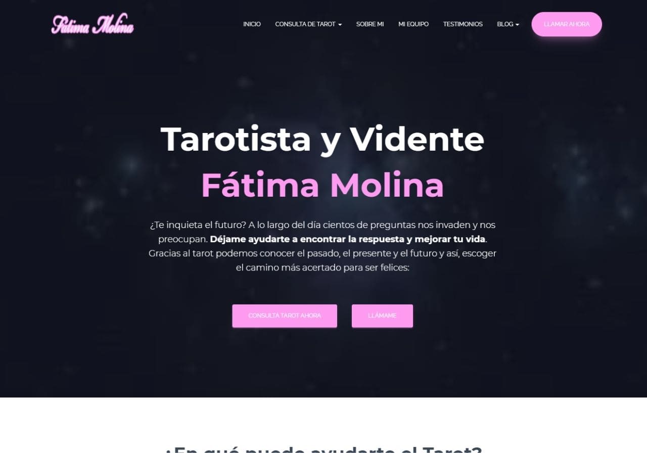 Home Page Tarot de Fatima