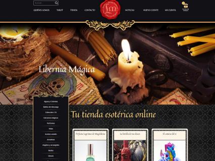 Nueva tienda esotérica online para Libèrnia Mágica