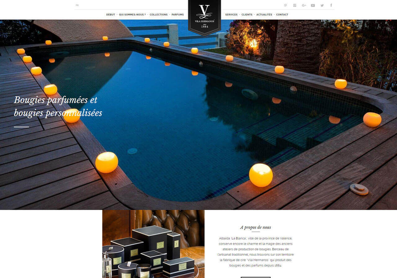 Diseño web Vila Hermanos