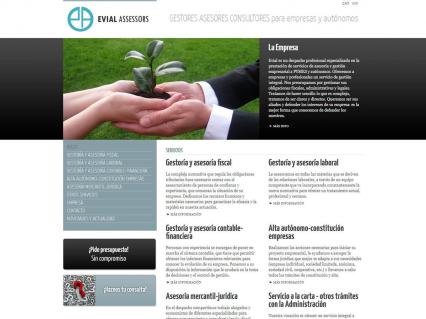 Seo y diseño web para lapágina de Evial Assessors