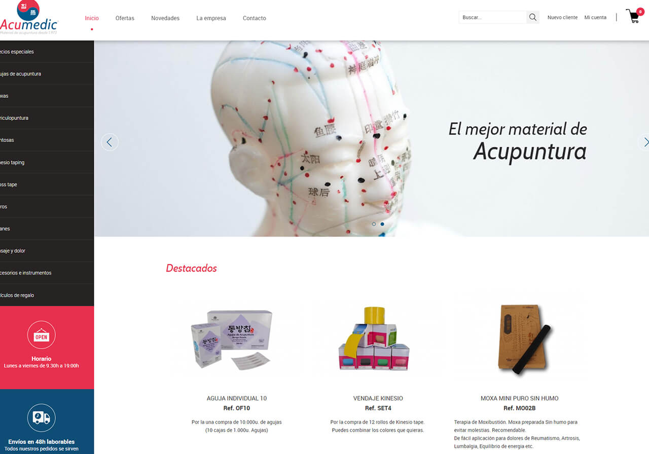 tienda online acupuntura