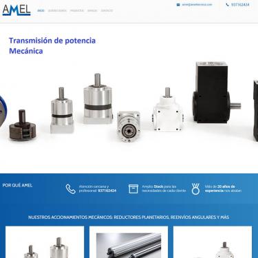 Diseño web para Amel técnica