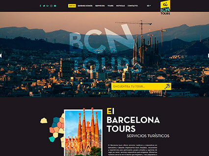 Rediseño de la página web de EIBarcelona
