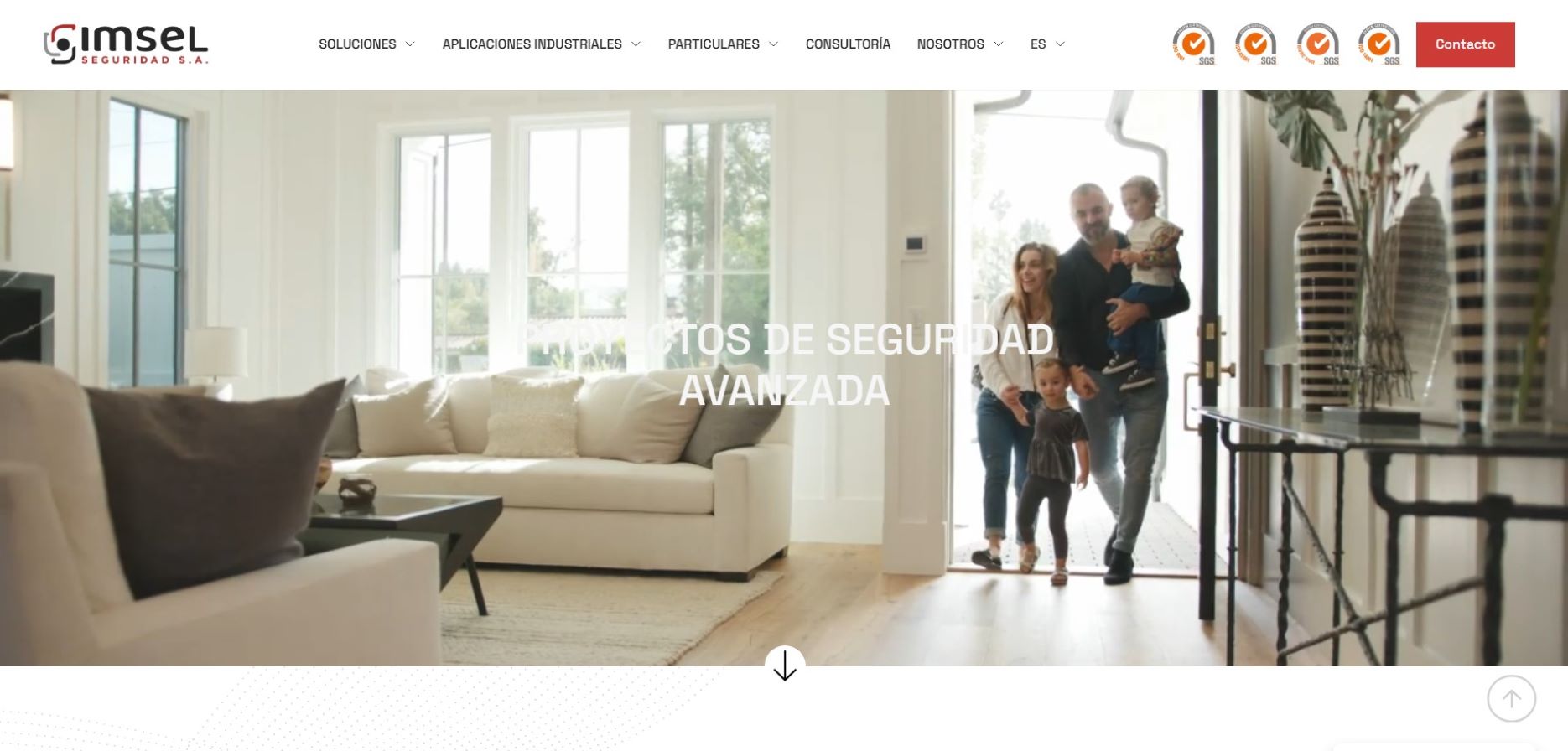 web de imsel hecha por La Teva Web