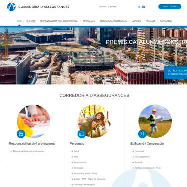 Diseño web y SEO para ASP Correduría de seguros