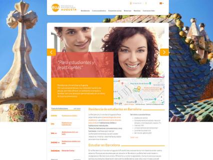 Diseño web y marketing online para la residencia de estudiantes Augusta