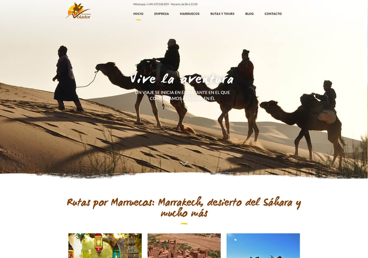 Web rutas Marruecos