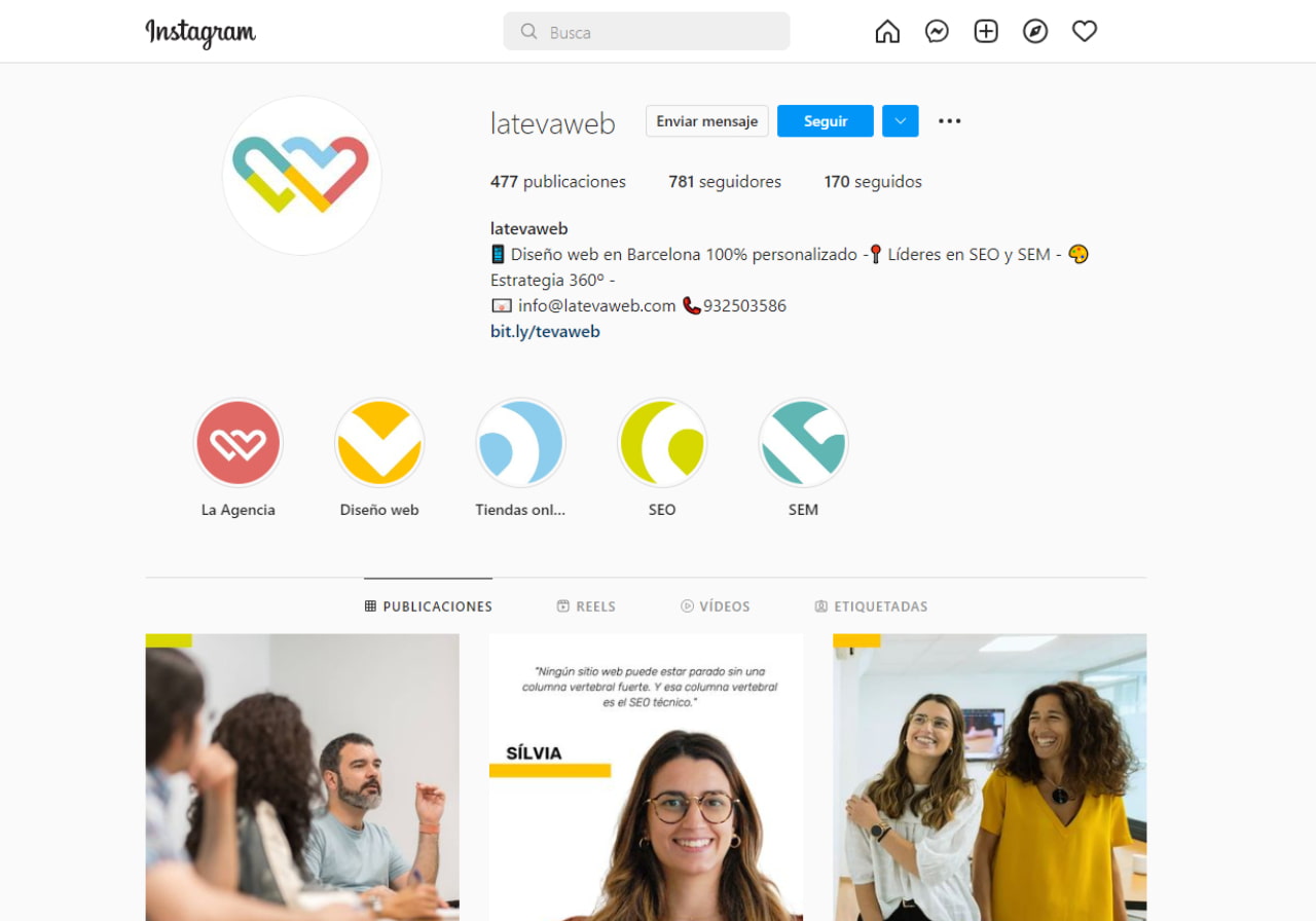 Com convertir perfil personal a empresa a Instagram