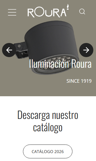 Iluminación Roura responsiu
