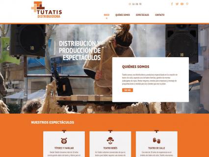 Pàgina web per a Tutatis