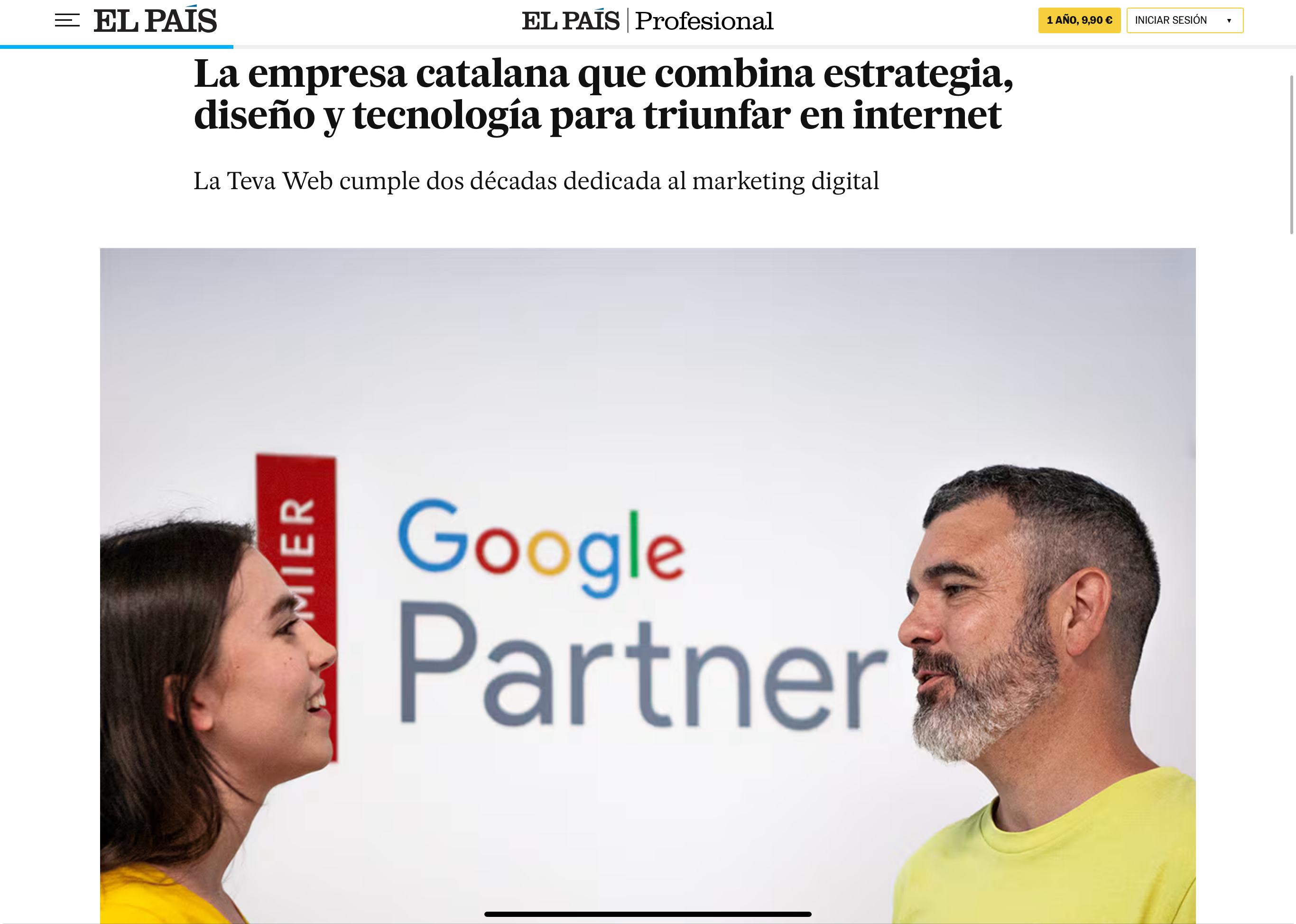 El Pa&iacute;s La Teva Web