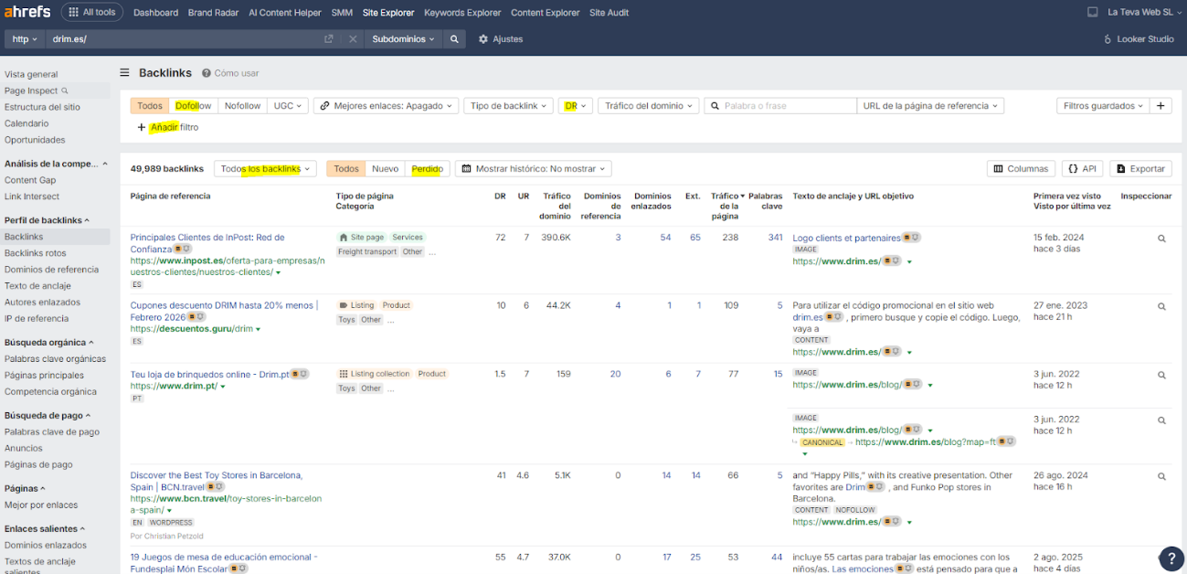 Tutorial-ahrefs-latevaweb