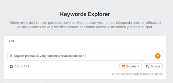 Keyword-explorer