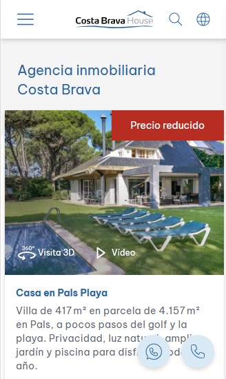 Costa Brava House Responsive