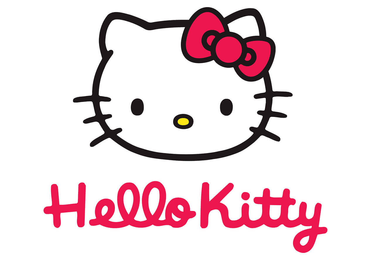 Web design of the official online store of Hello Kitty