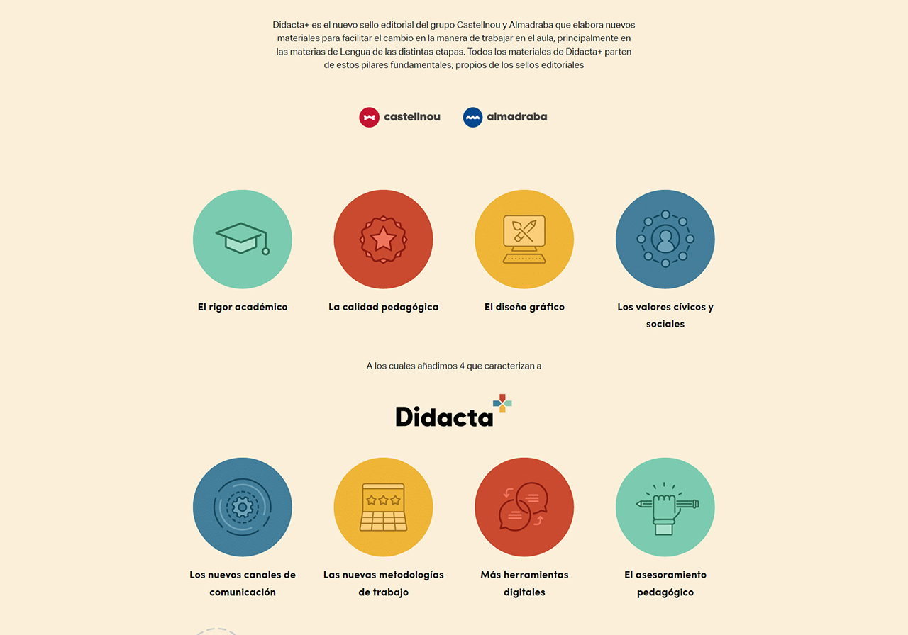 Didacta+ online store design